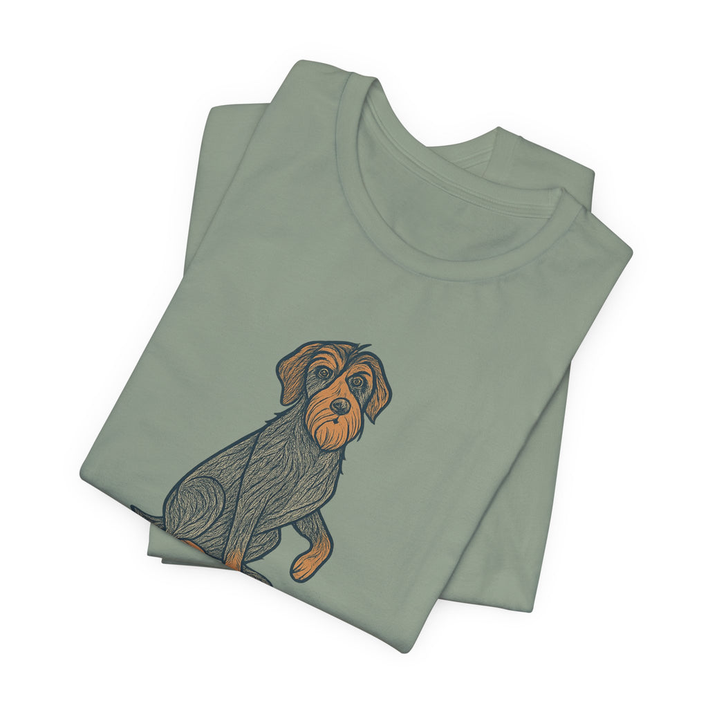 Wirehaired Pointing Griffon Welcome Committee Tee