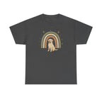 Labrador Retriever With Rainbow Graphic Novelty T-Shirt