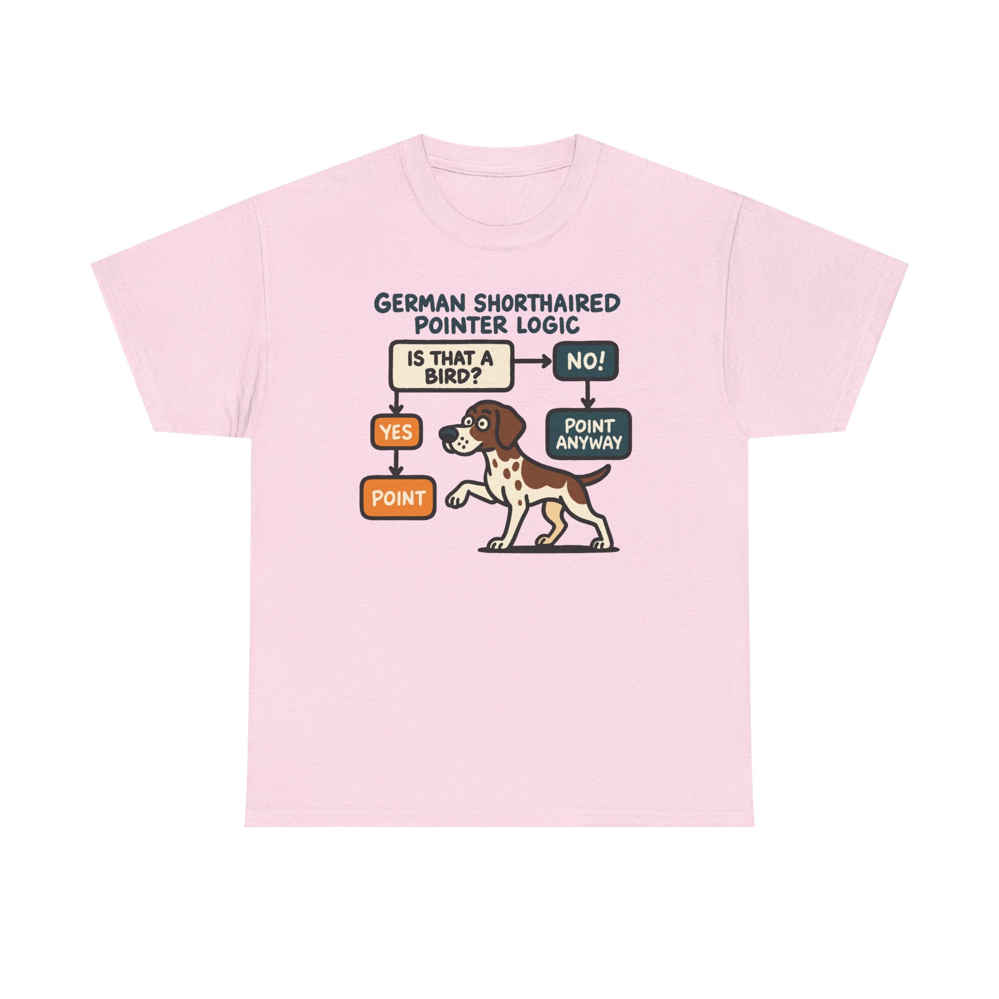 German Shorthaired Pointer Logic T-shirt
