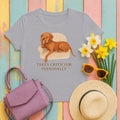 Vizsla Takes Criticism Personally Tee in Athletic Heather