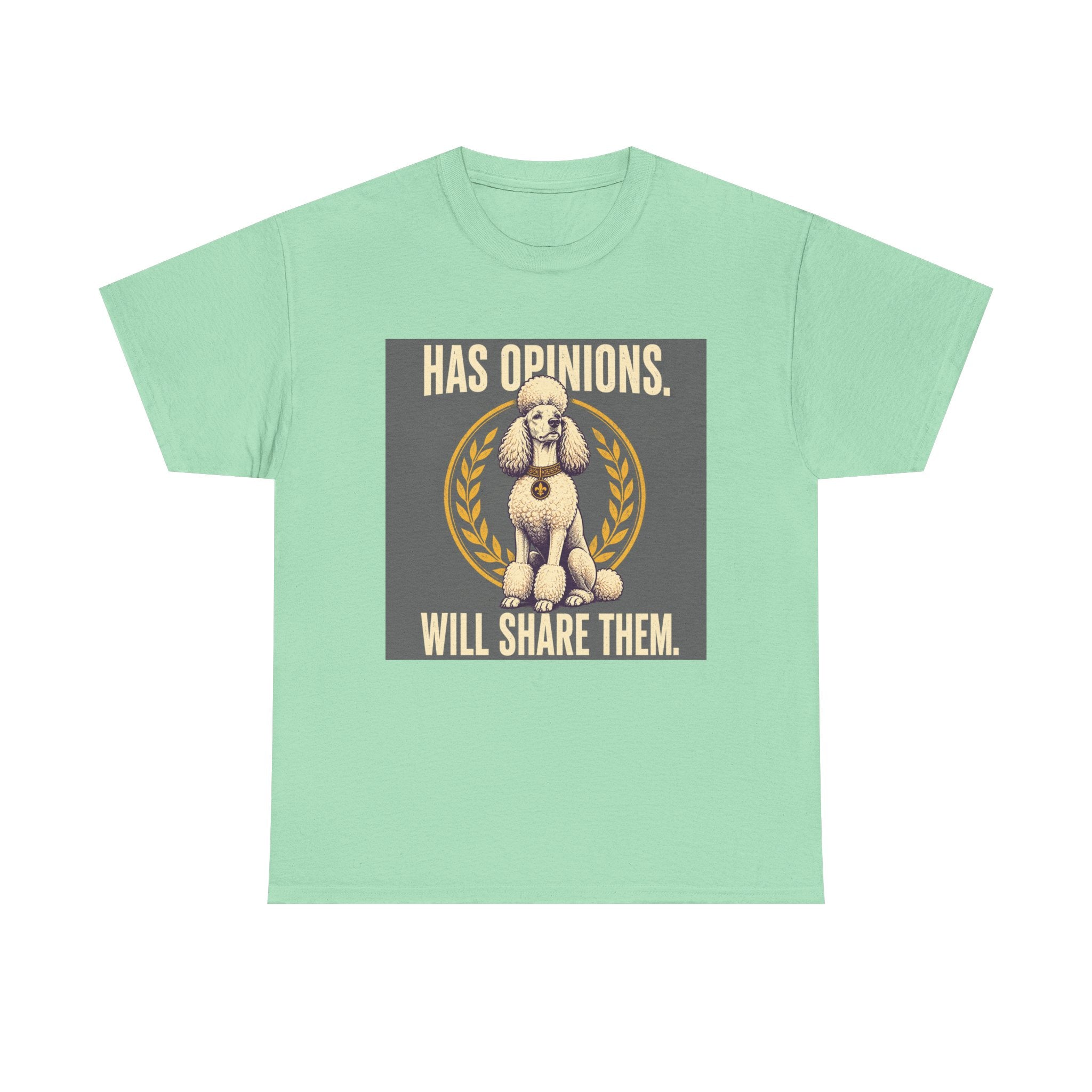 Elegant Opinions Poodle T-Shirt