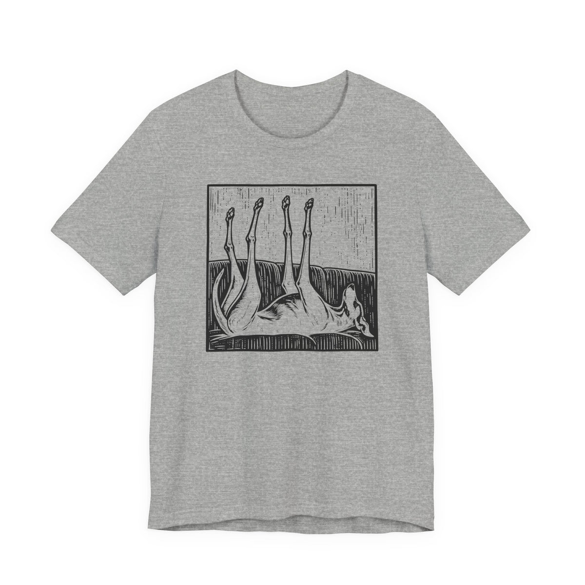 Greyhound Sofa Stretch T-Shirt