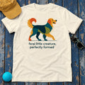 Feral Creature Golden Retriever T-Shirt in Natural