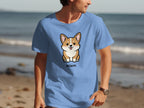Cute Cartoon Corgi Mlem T-Shirt for Dog Lovers Shirt