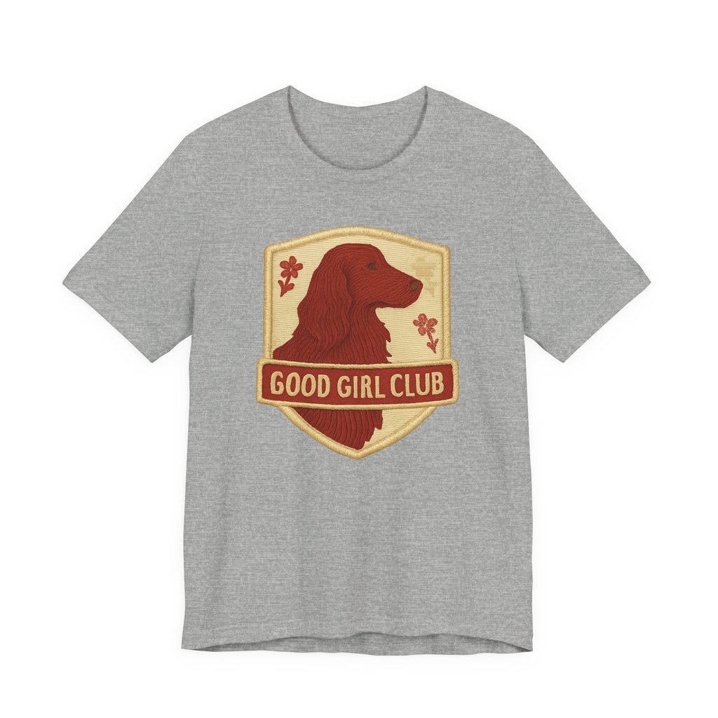 Irish Setter Good Girl Club Tee