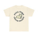 Full-Time Couch Potato Frenchie T-Shirt