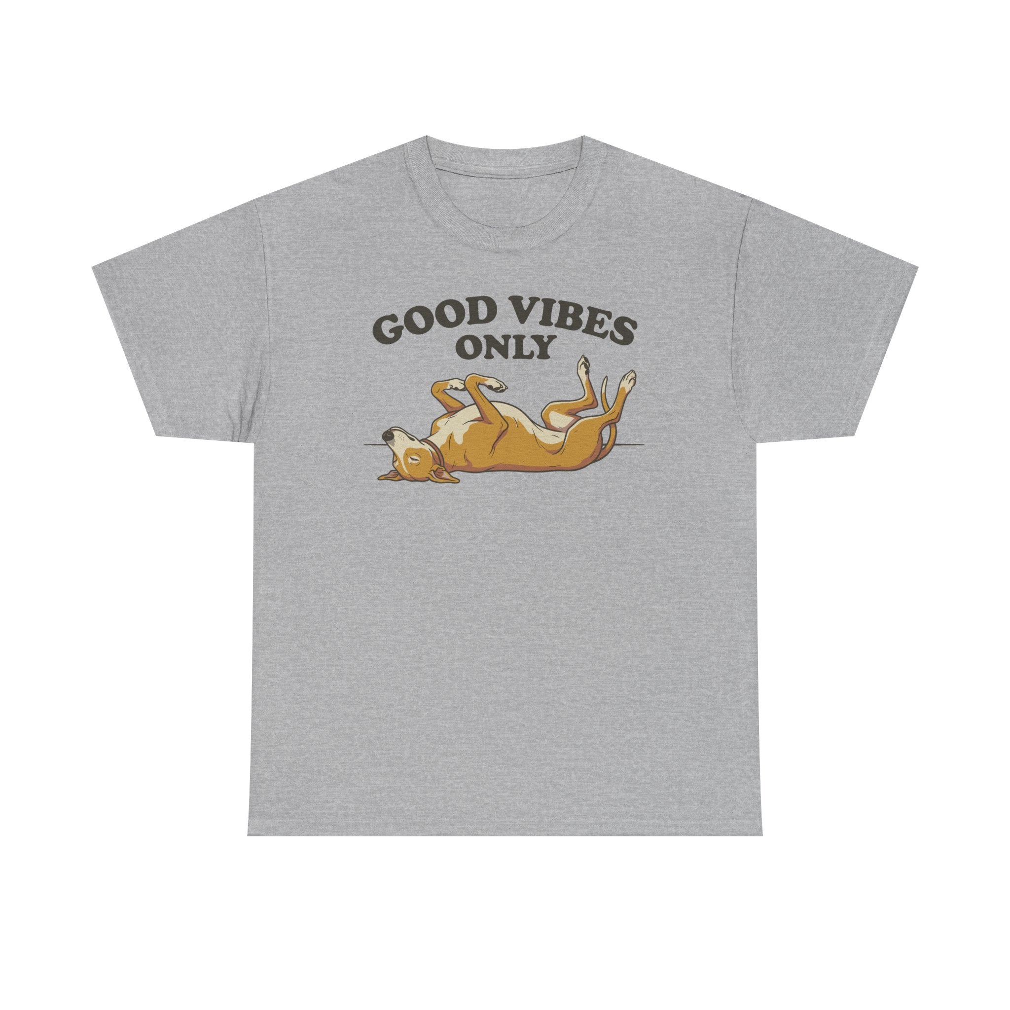 Good Vibes Only Relaxed Greyhound T-Shirt