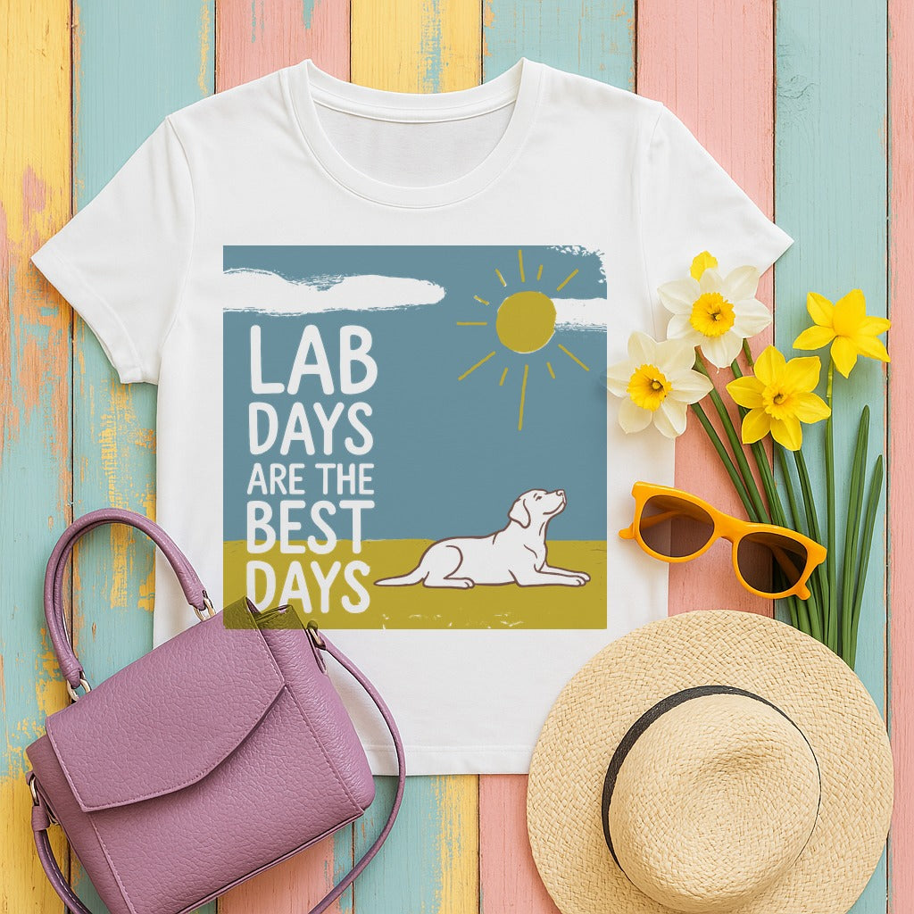 Lab Days T-Shirt in White