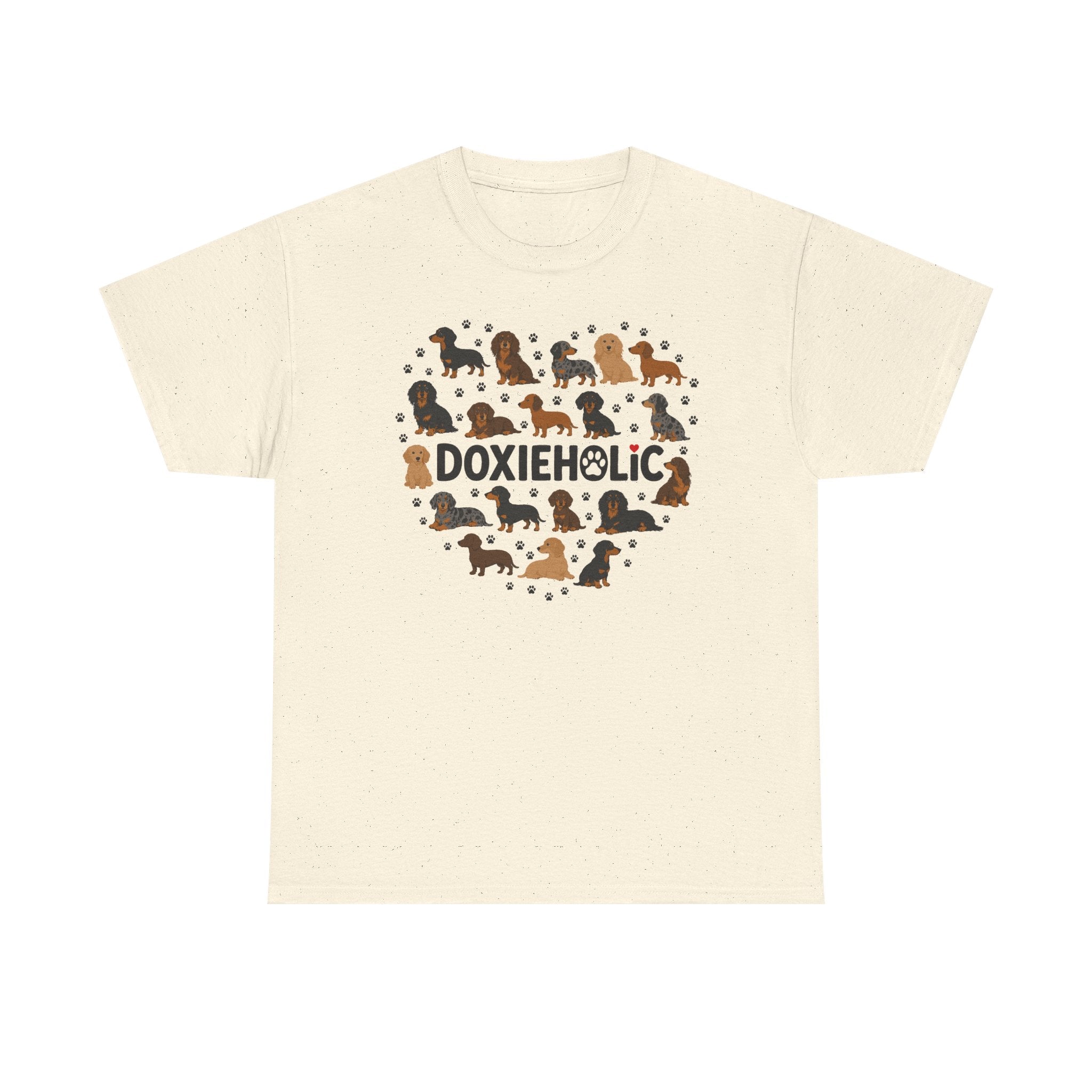 Doxieholic Heart Dachshund T-Shirt