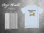 Unsupervised Again Dog Cartoon Graphic T-Shirt