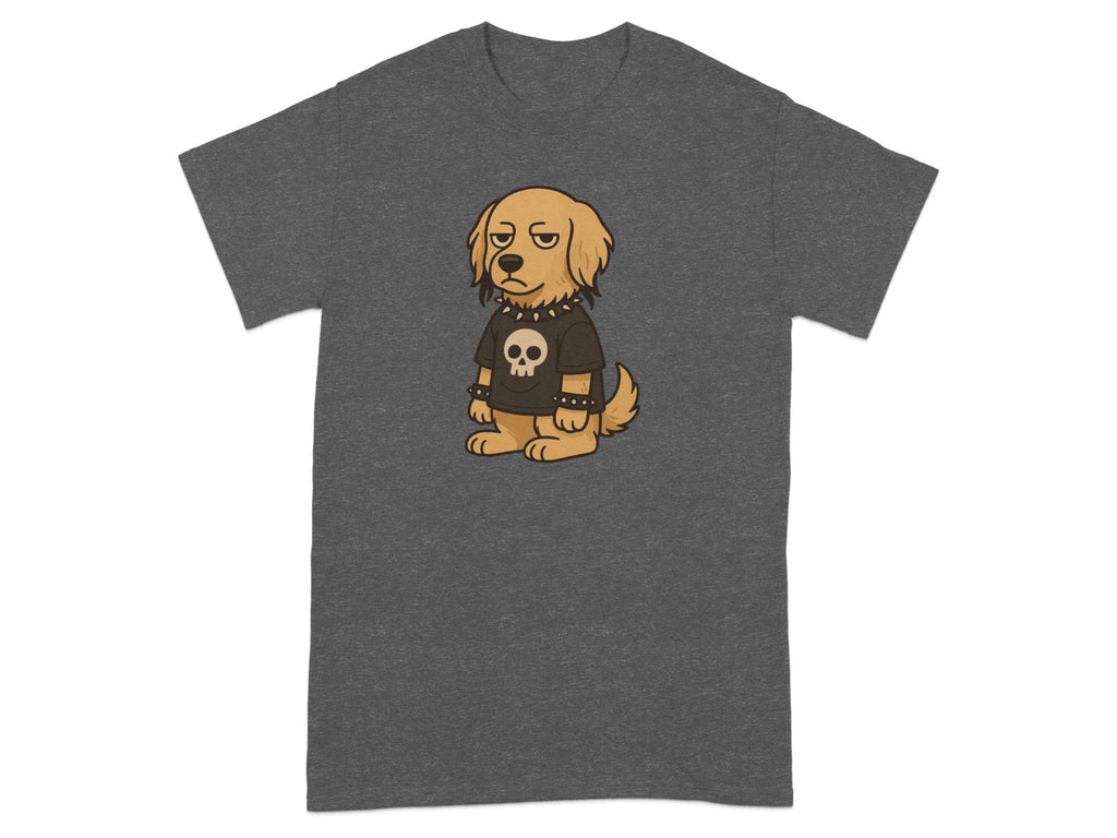 Cute Dog in Rock Outfit Graphic T-Shirt Product