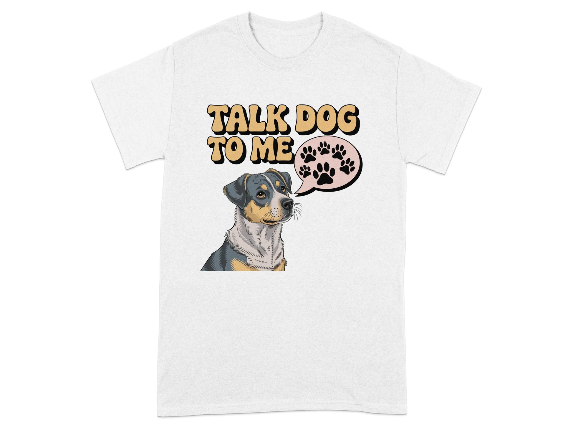 Talk Dog to Me Graphic T-shirt Pet Lover product