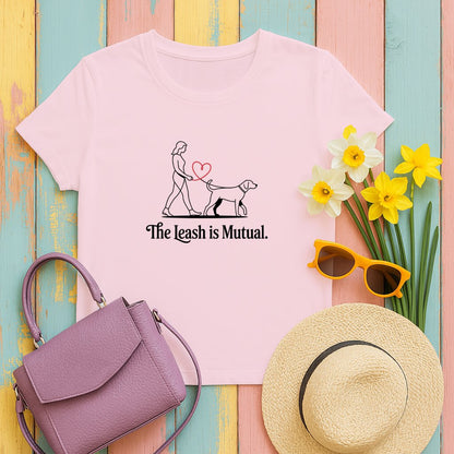 The Leash is Mutual Cute Pet Lover Shirt product type