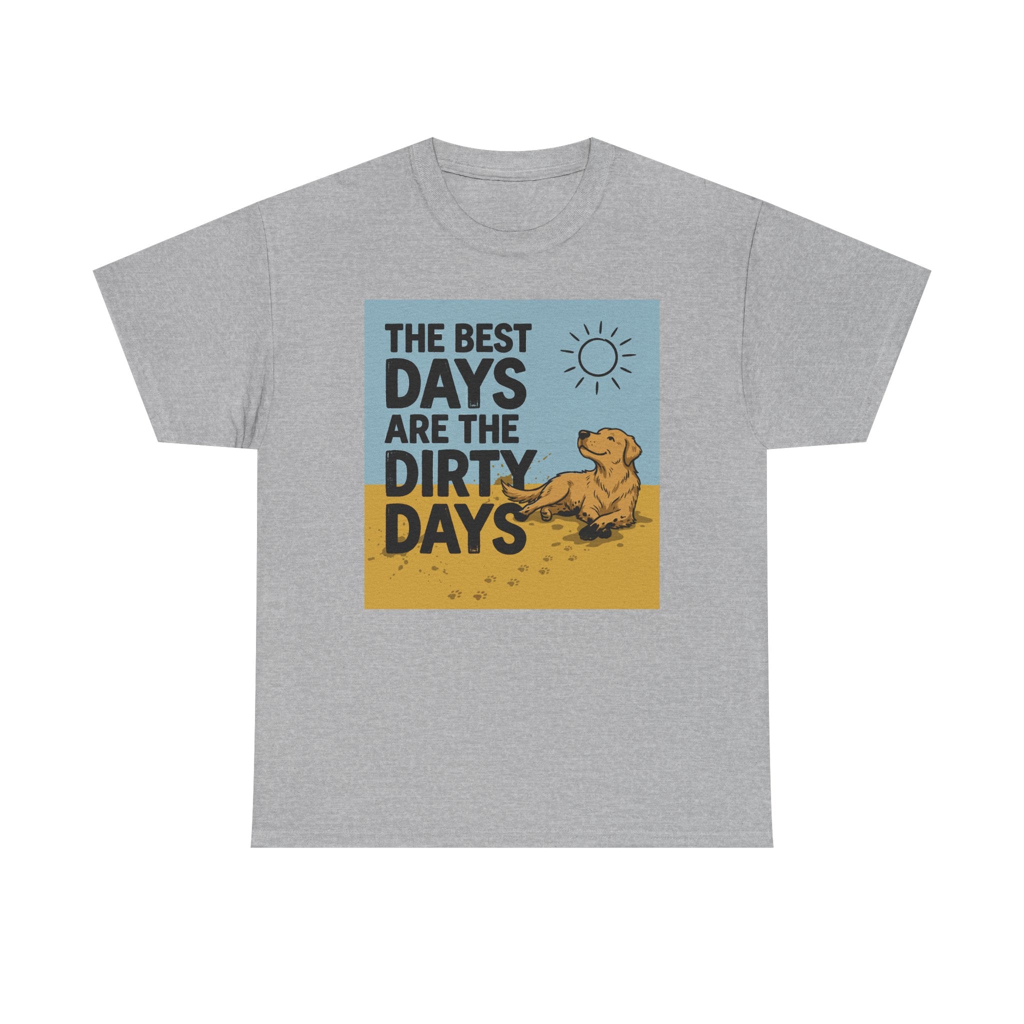 Dirty Days Golden Retriever T-Shirt