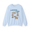 Yellow Labrador Logic Flowchart Sweatshirt