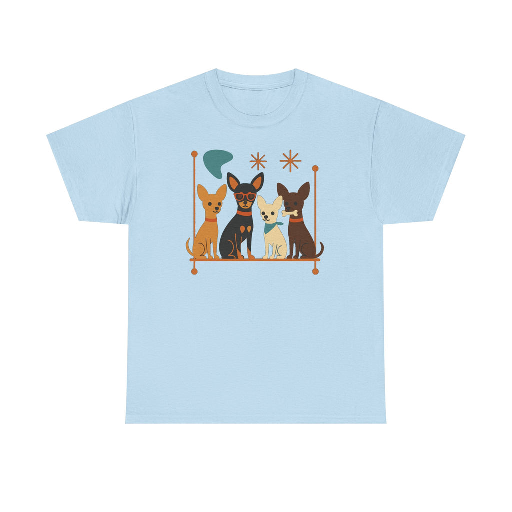 Mid-Century Chihuahua Crew T-Shirt