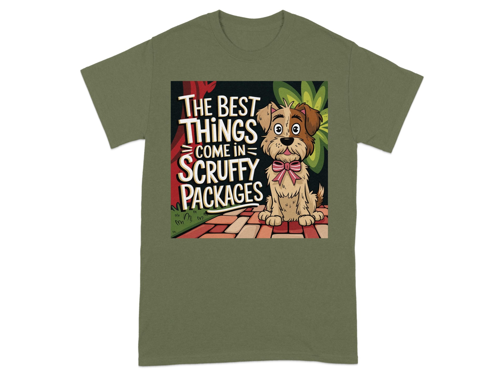 The Best Things Come in Scruffy Packages T-shirt product
