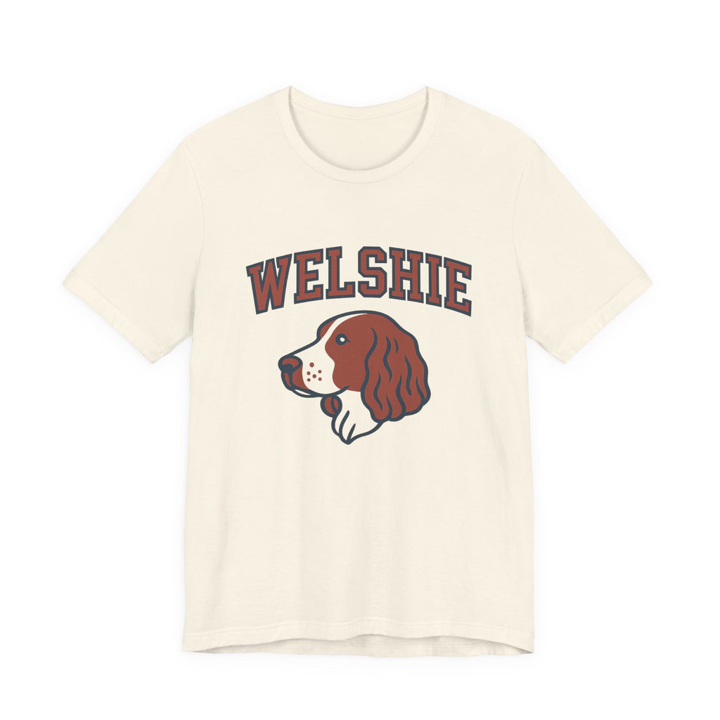 Welsh Springer Spaniel Welshie Varsity Tee