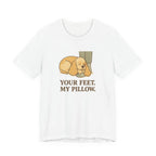Cocker Your Feet My Pillow Tee