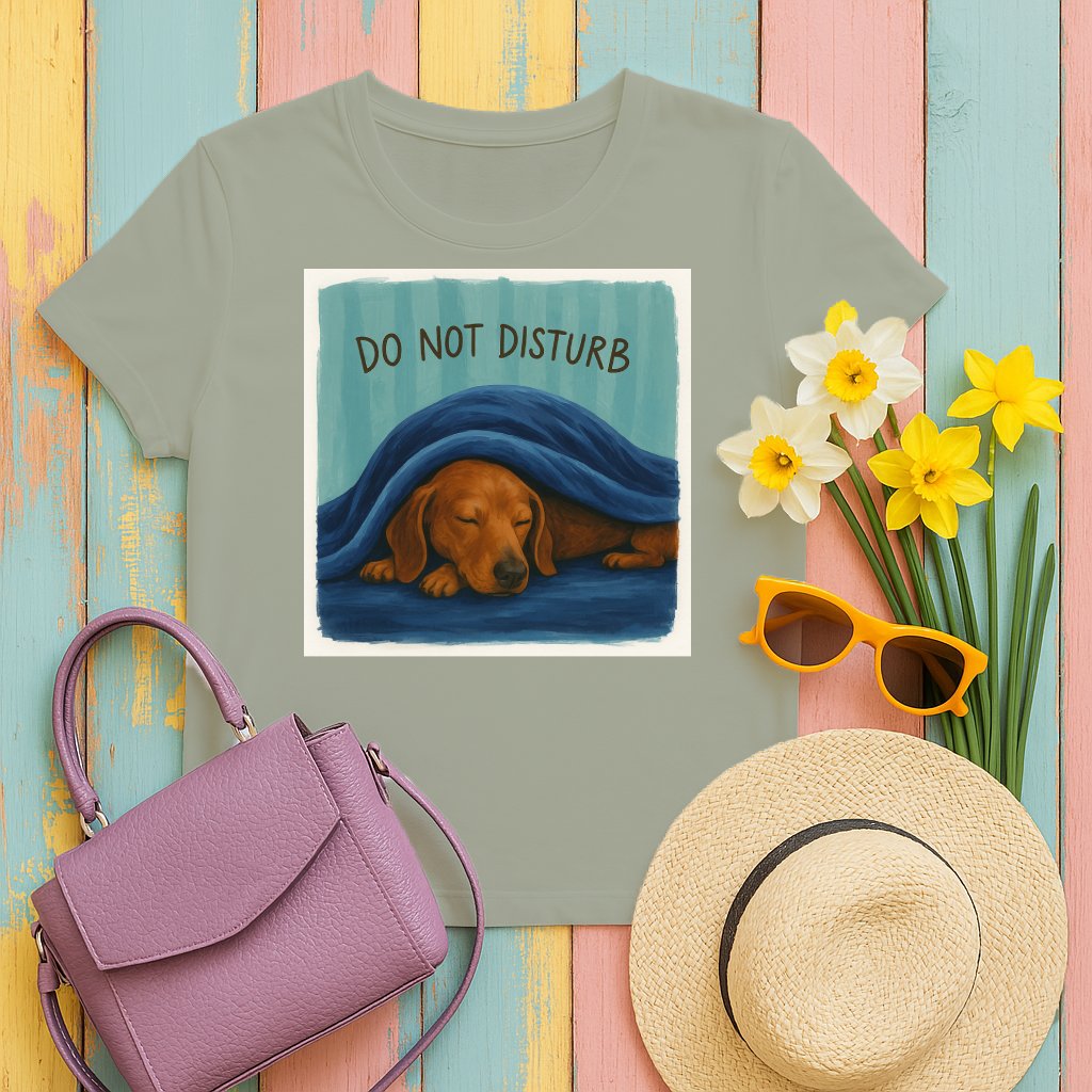 Do Not Disturb Sleeping Dog Graphic Tee product type