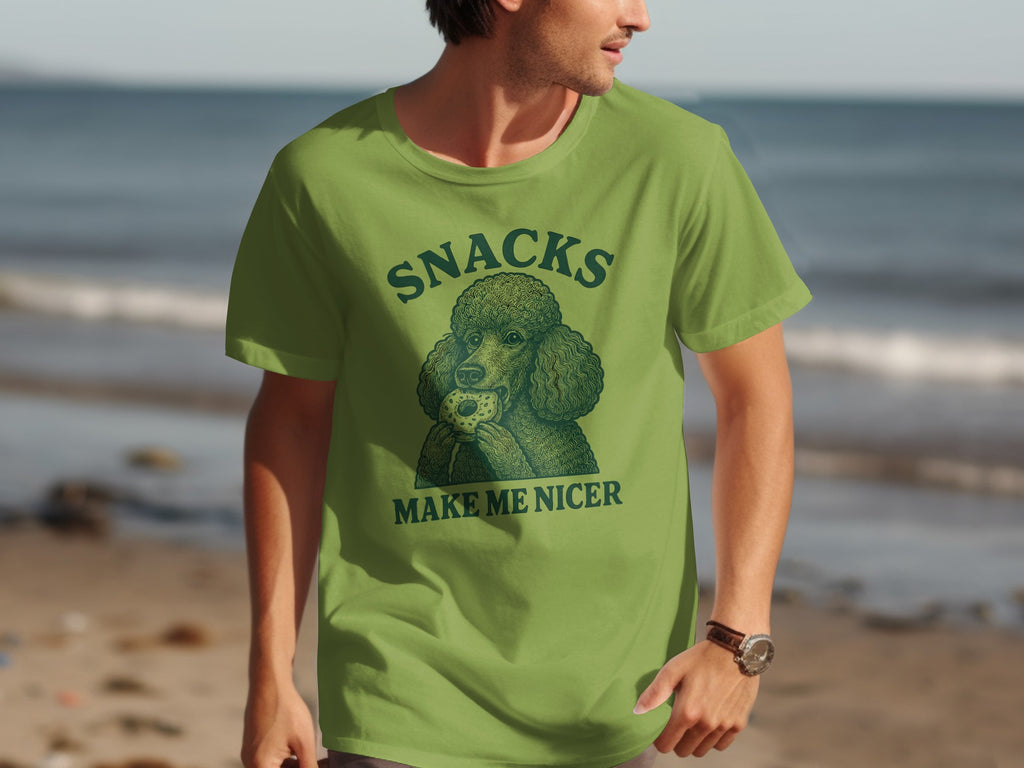 Snacks Make Me Nicer Graphic Tee