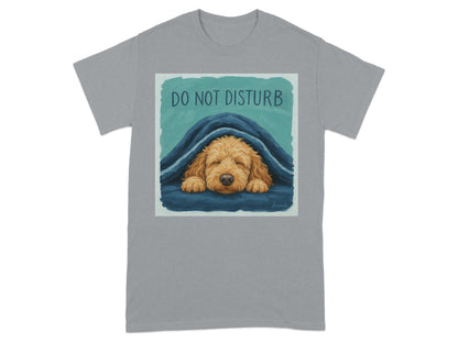 Do Not Disturb Sleeping Dog Print Graphic T-shirt product