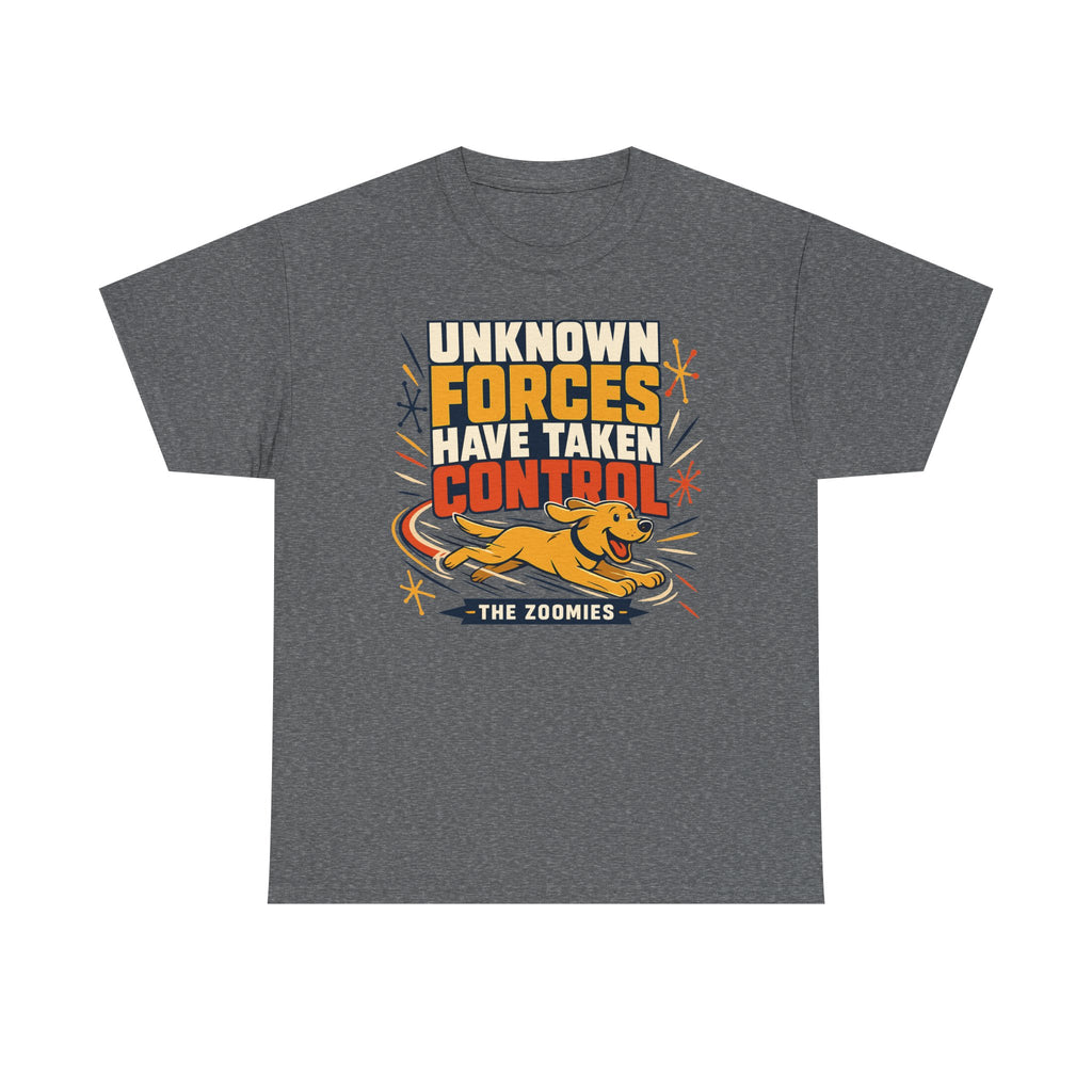 The Zoomies: Unknown Forces Dog T-Shirt