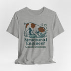 Brittany Spaniel Structural Engineer, Couch Division Tee