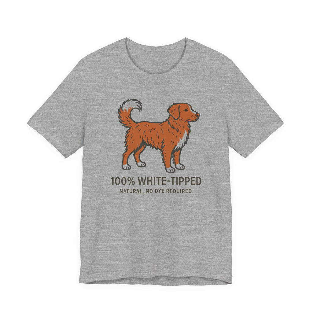 Nova Scotia Duck Tolling Retriever White-Tipped Tail Tee