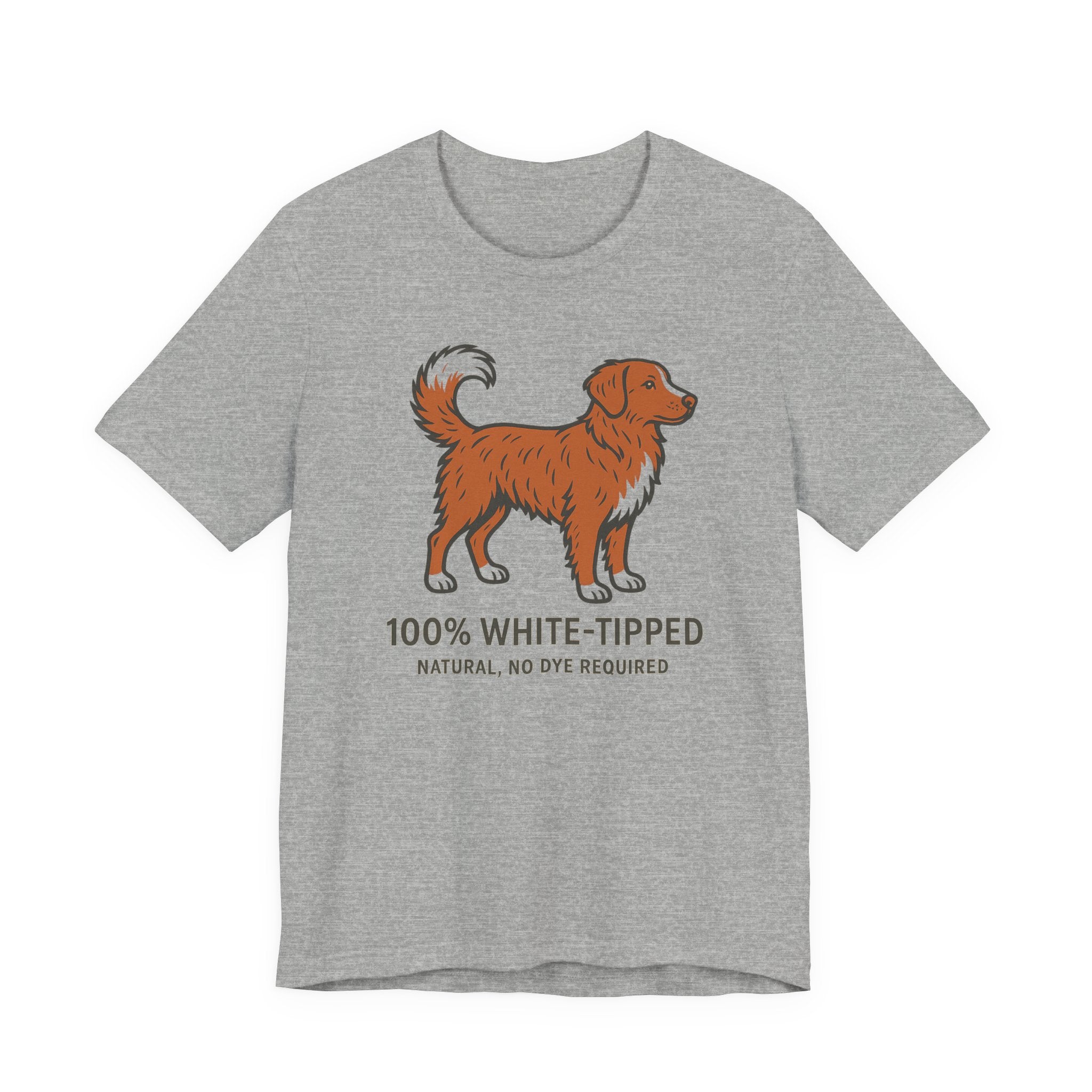 Nova Scotia Duck Tolling Retriever White-Tipped Tail Tee