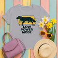 Flat-Coat Low Power Mode Tee in Athletic Heather