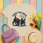 Trust The Nose Boston Terrier t-shirt