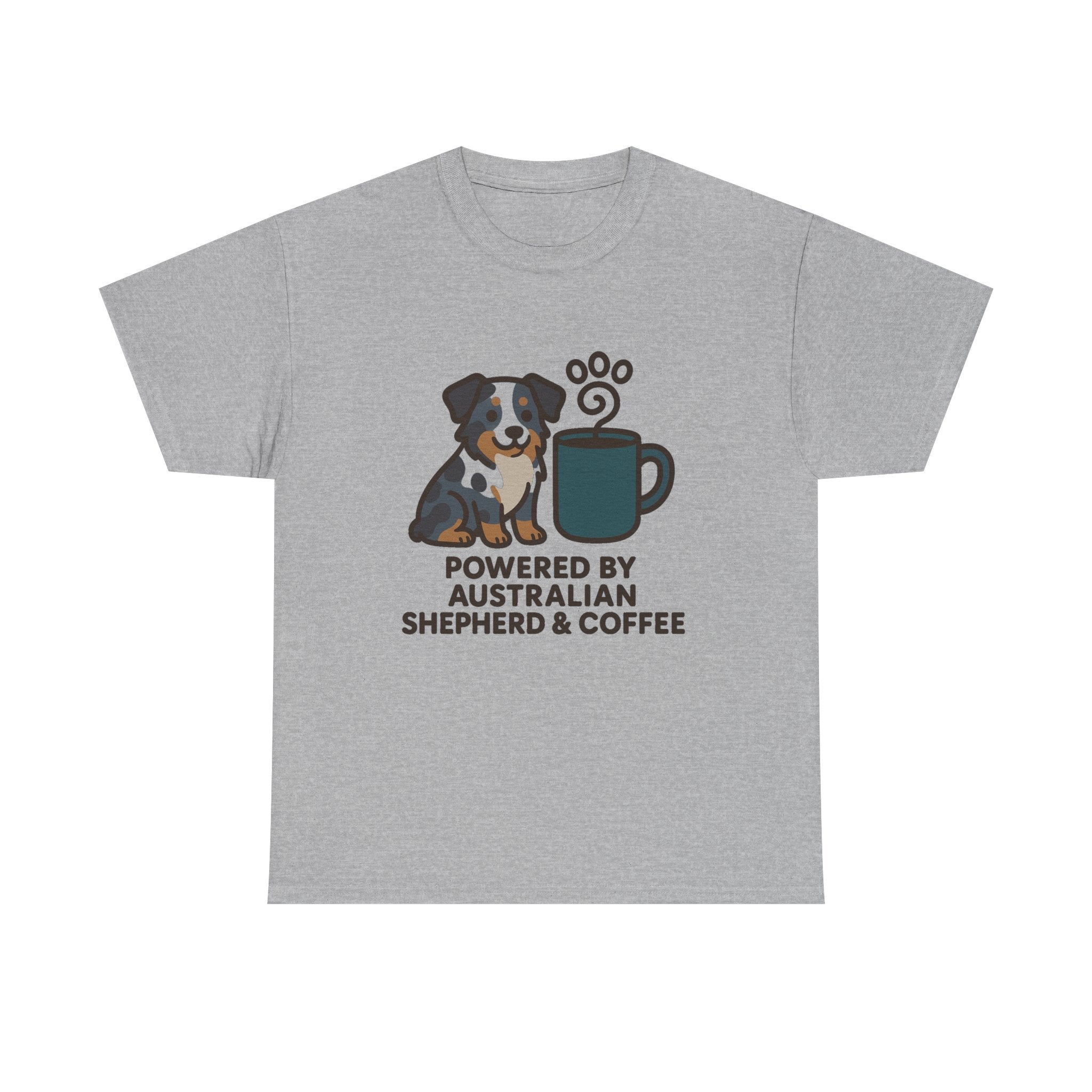 Powered By Aussie & Coffee T-Shirt