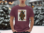 Unique King of Hearts Playing Card Bear Tee Product