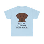 Loyal Labrador Love Graphic T-Shirt