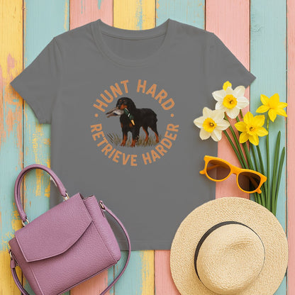 Hunt Hard Retrieve Harder Graphic T-shirt product type