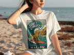 Surf's Golden Malibu Beach Graphic T-Shirt Product