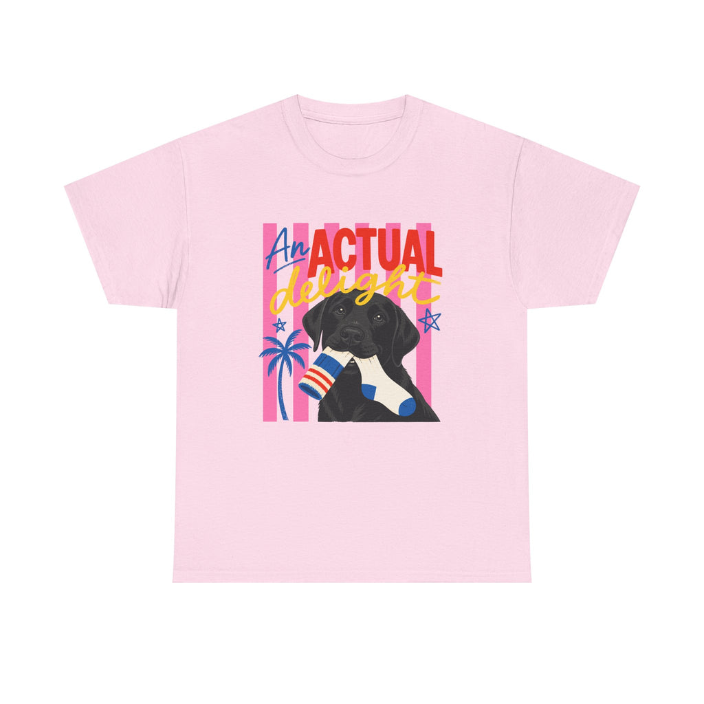 An Actual Delight Lab Pup Graphic T-Shirt
