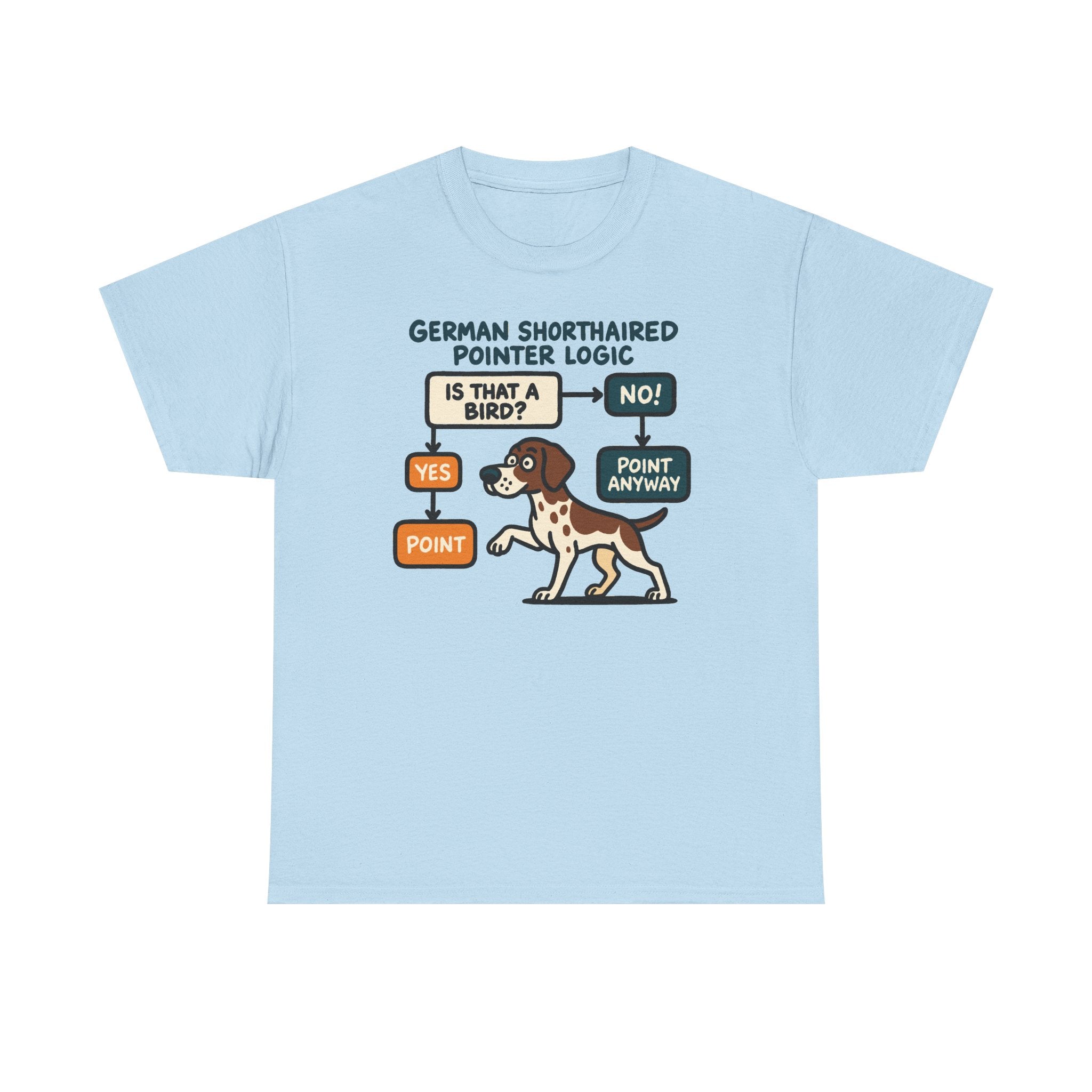 German Shorthaired Pointer Logic T-shirt