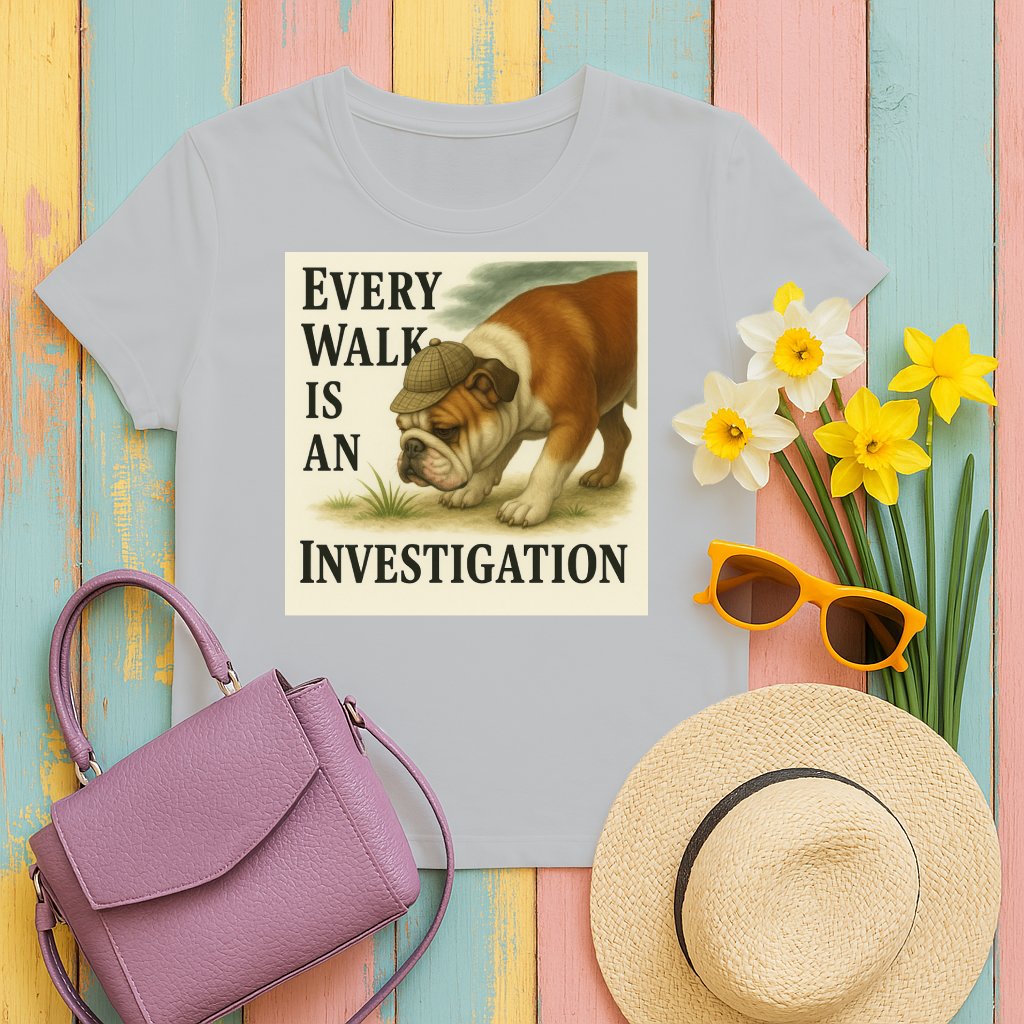 Every Walk Is An Investigation Shirt product