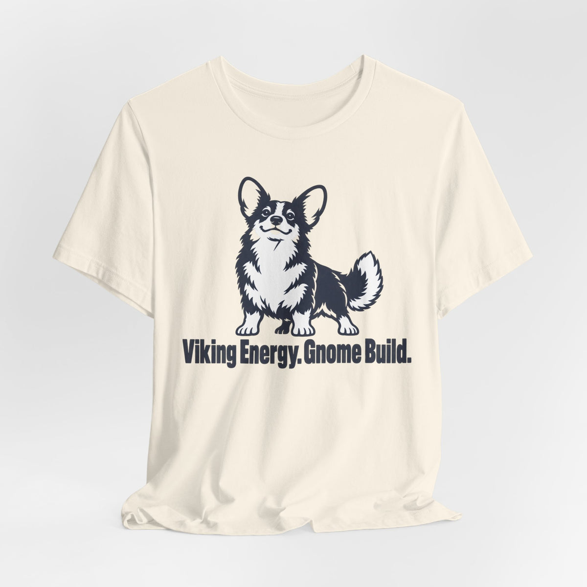 Viking Energy Gnome Build Corgi T-Shirt