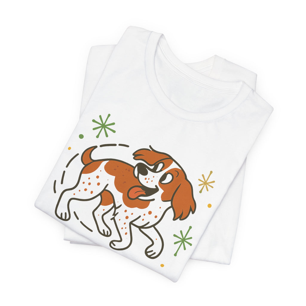 Brittany Spaniel Zoomies Engaged Tee