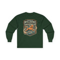 Powered by Sassiness Poodle Long Sleeve Tee in Forest Green