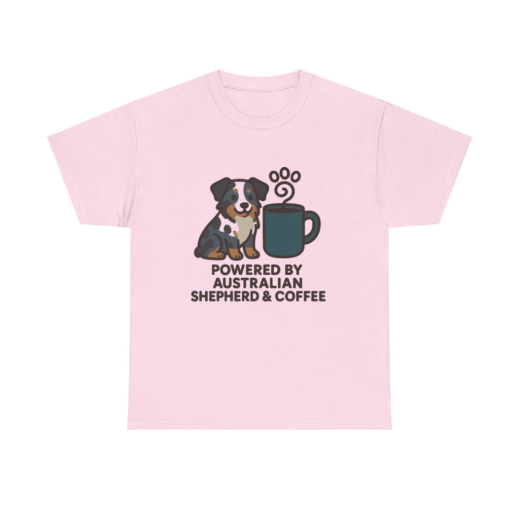 Powered By Aussie & Coffee T-Shirt