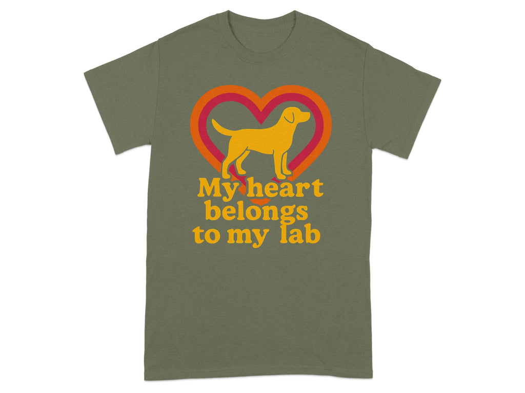 My Heart Belongs To My Lab T-shirt