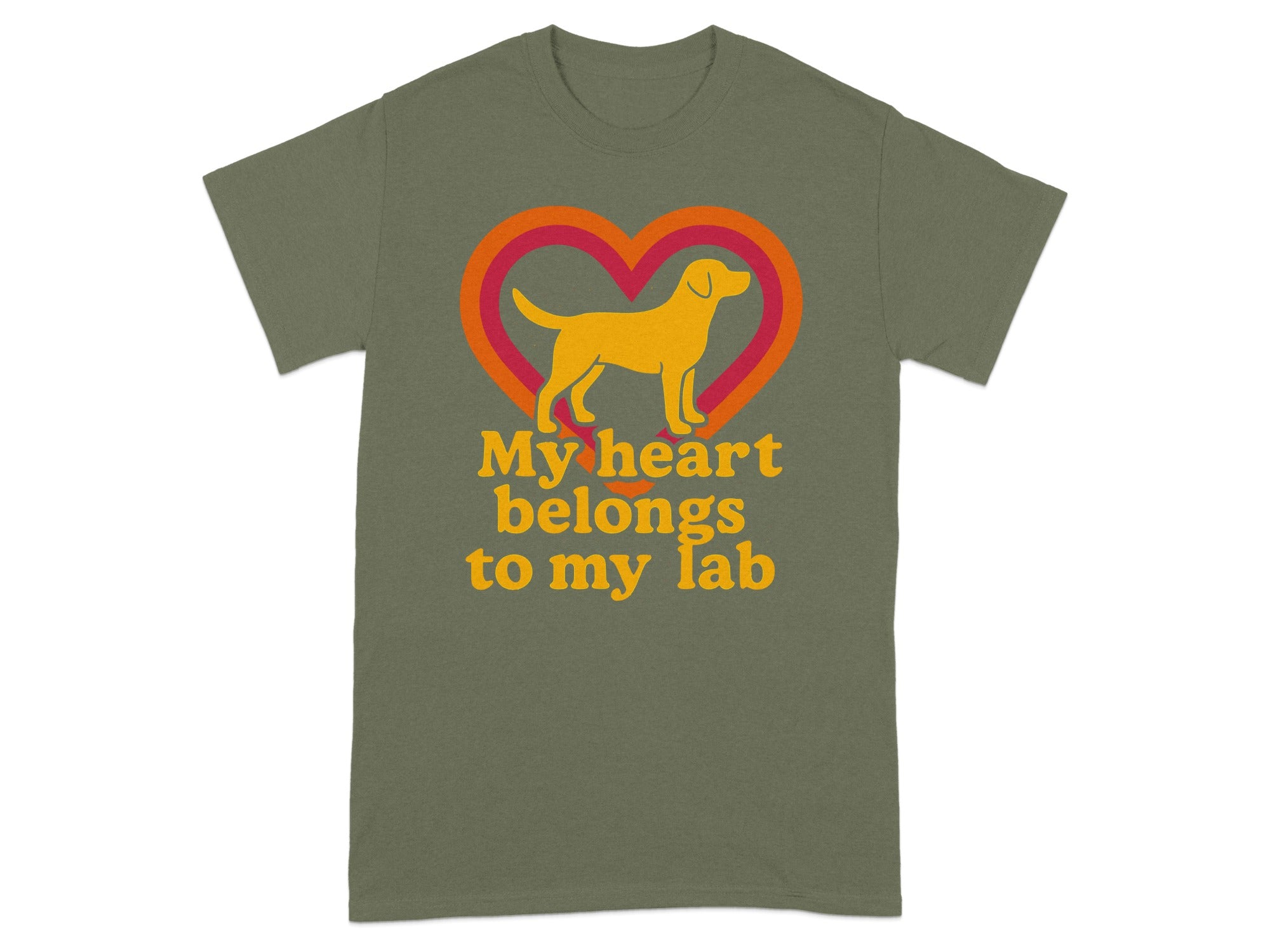 My Heart Belongs To My Lab T-shirt