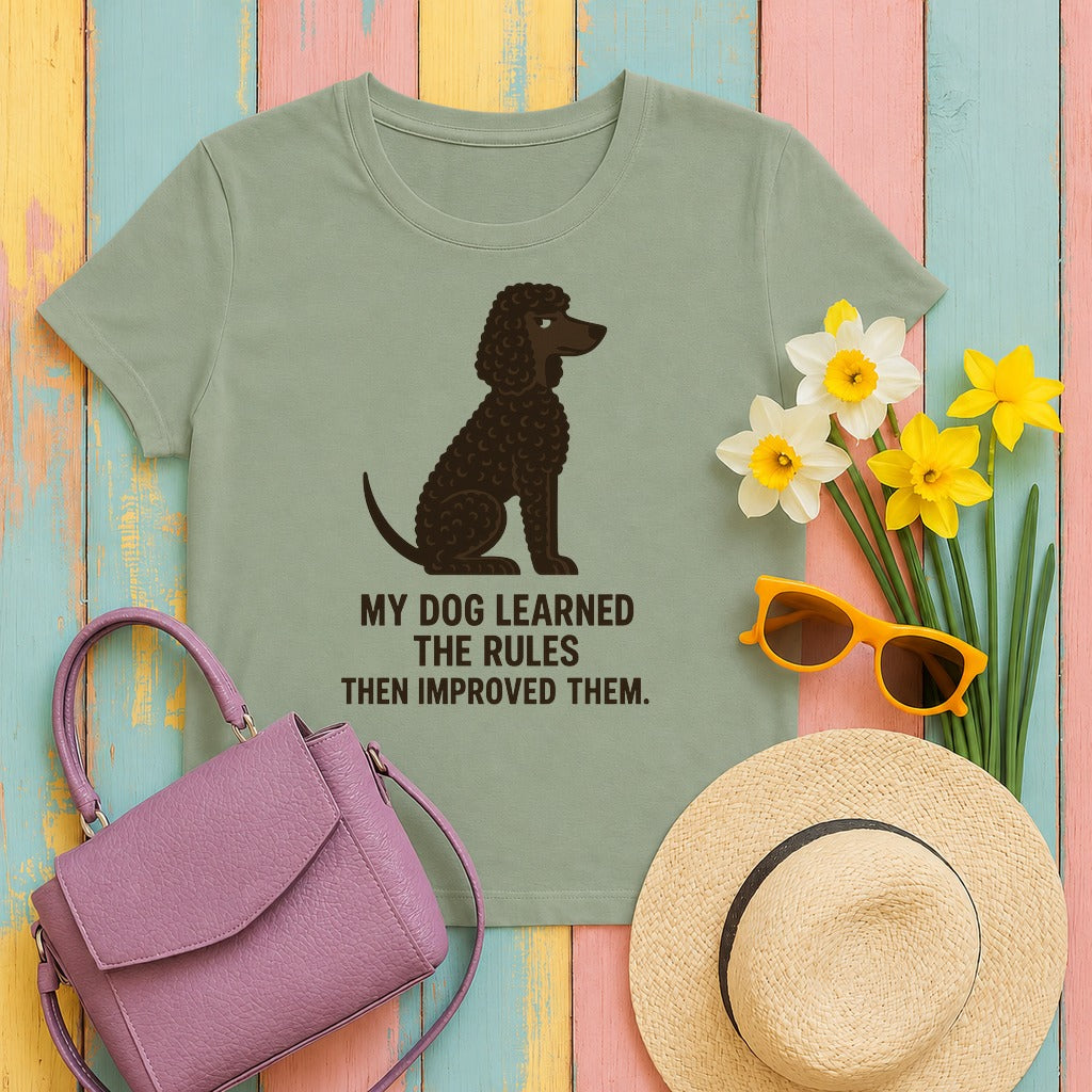 Irish Water Spaniel Learned The Rules Tee