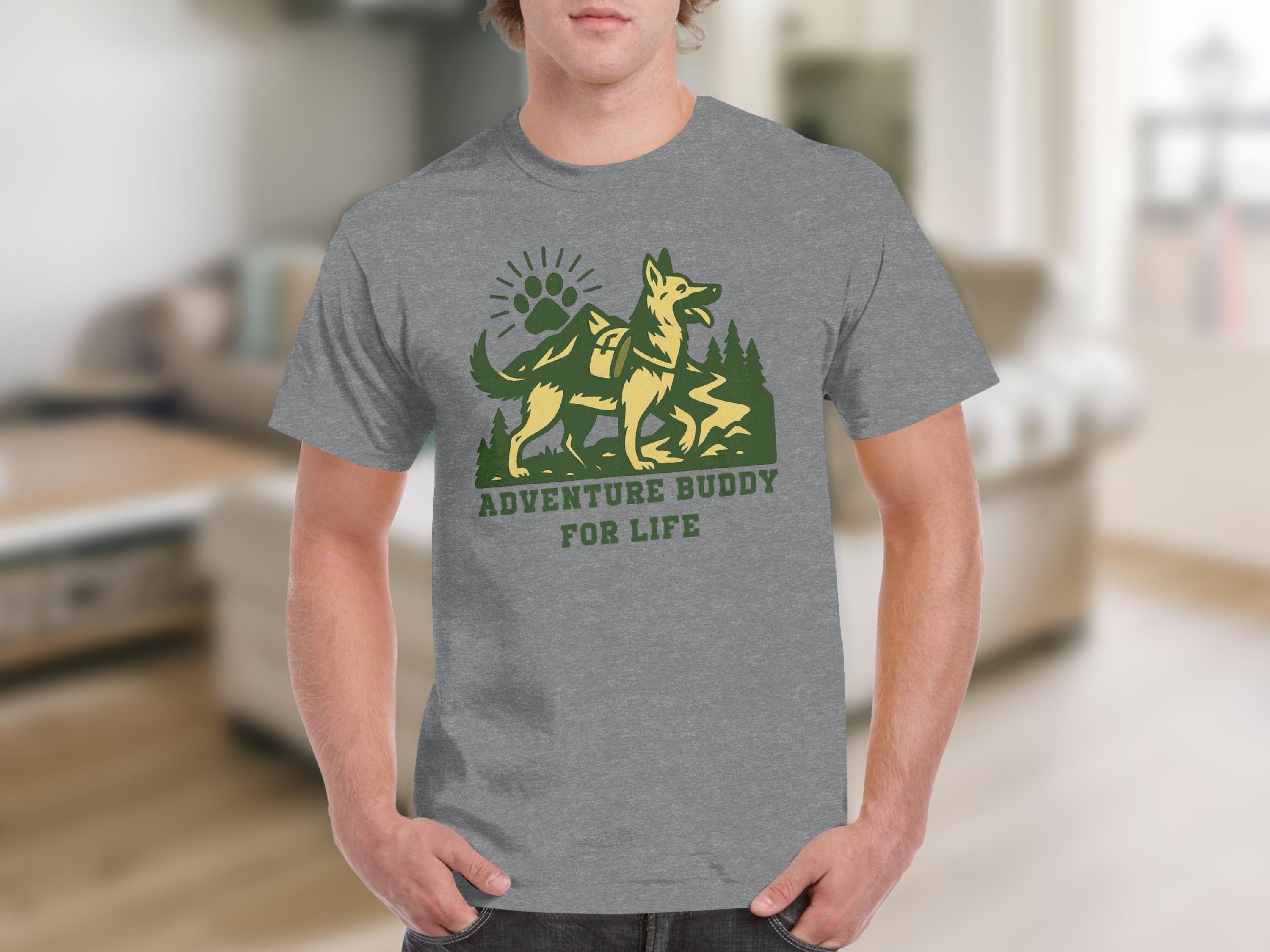 Adventure Buddy for Life Graphic T-Shirt