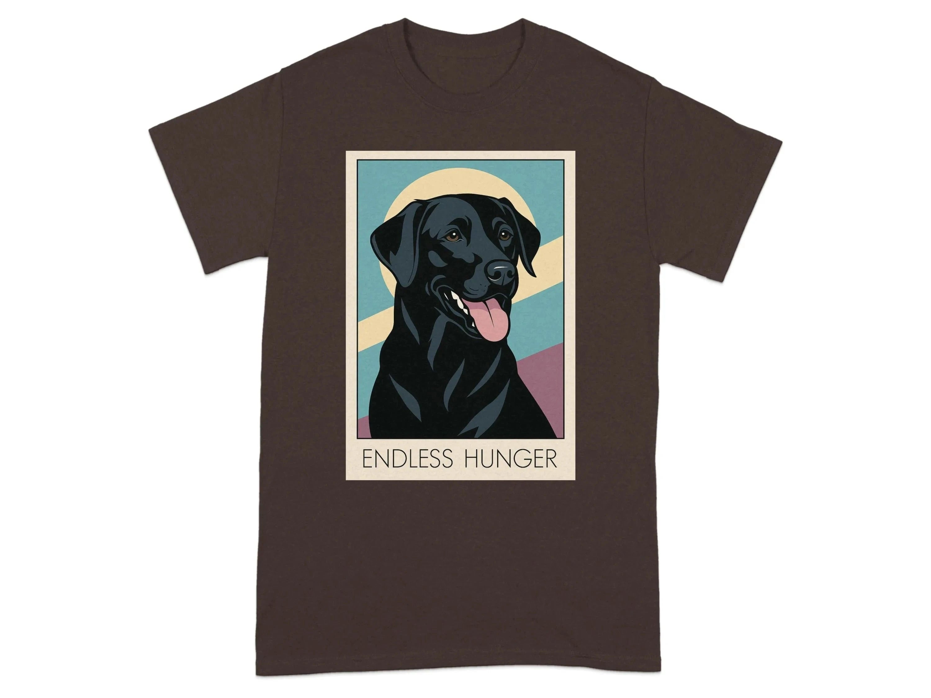 Endless Hunger Labrador Retriever Graphic Design T-Shirt T-shirt