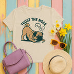Trust The Nose Playful Pug t-shirt